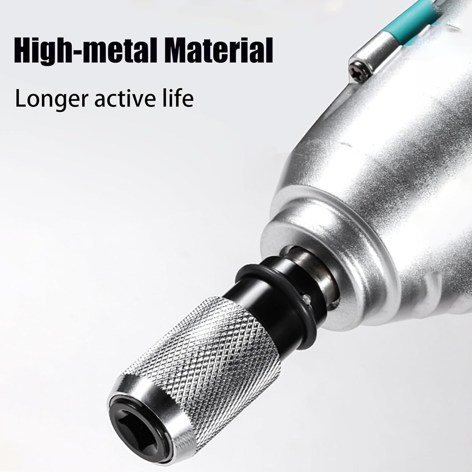Rotary Hammer Adapter with Impact Drill Bits Set, Electric Hammer To Drill Converter with Adapter and 4 Hammer Bits, Quick Release Adapters Converter for Drills Wrench (5Pcs)