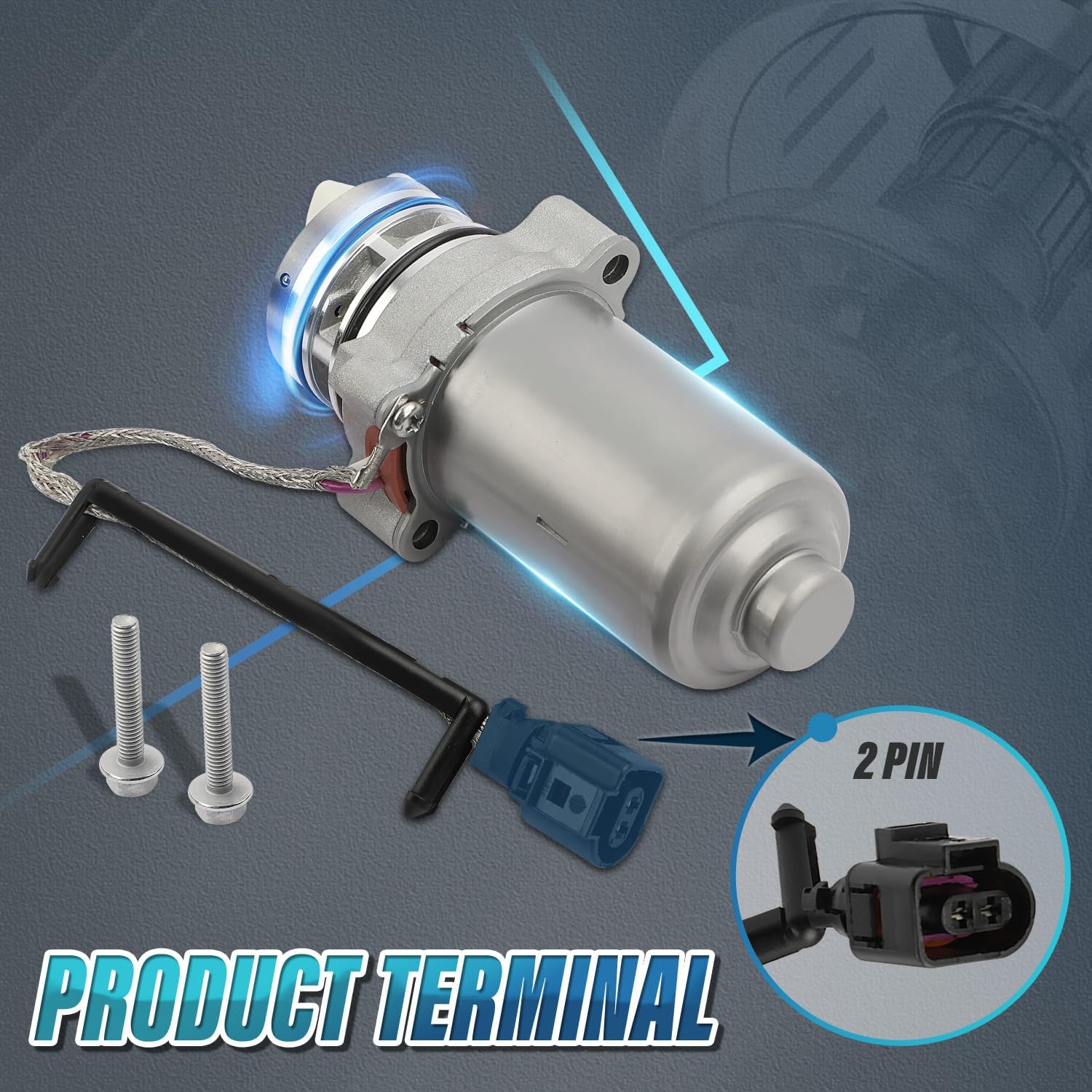 DriveXpert 0CQ598549 Rear Differential Coupling Oil Pump, Fit for Audi A3 2015-2016, Fit for Audi Q3 2016-2019, Fit for Audi RS3 2017-2019, Fit for Audi TT 2016-2019, Fit for Volkswagen GOLF GTI