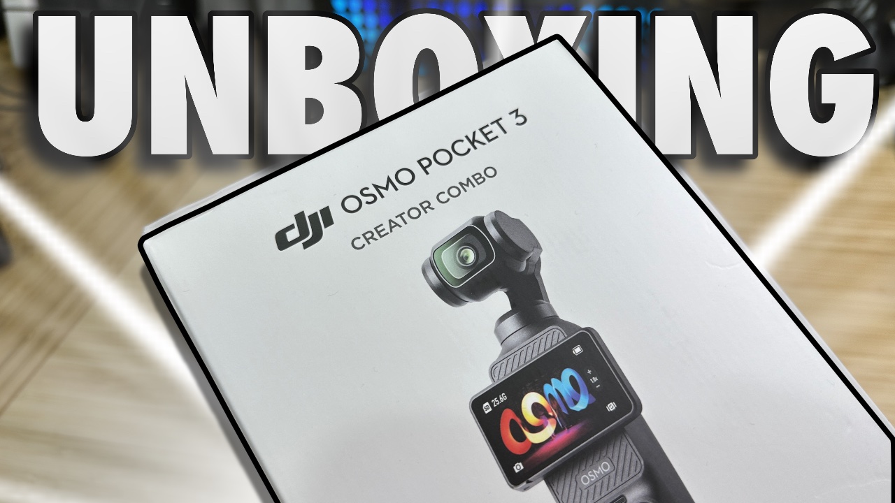 Watch DJI OSMO Pocket 3 - Creator Combo Unboxing on Amazon Live