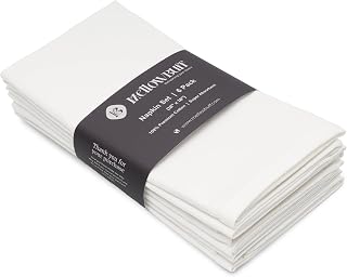 Cotton Cotton Cloth Napkins - Highly Absorbent (6 Pack)