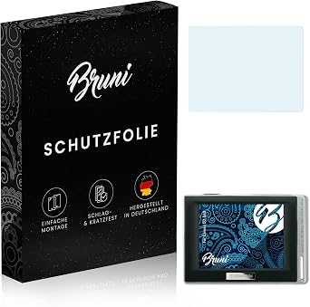 Bruni Screen Protector compatible with Cowon D2 DAB Protector Film, crystal clear Protective Film (2X)