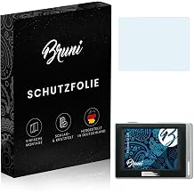 Bruni Screen Protector compatible with Cowon D2 DAB Protector Film, crystal clear Protective Film 2X