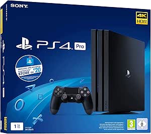 Sony PS4 PRO PlayStation Gamma Chassis + PS Live Card 20€, 4K HDR, 1 TB [Esclusiva Amazon.it]