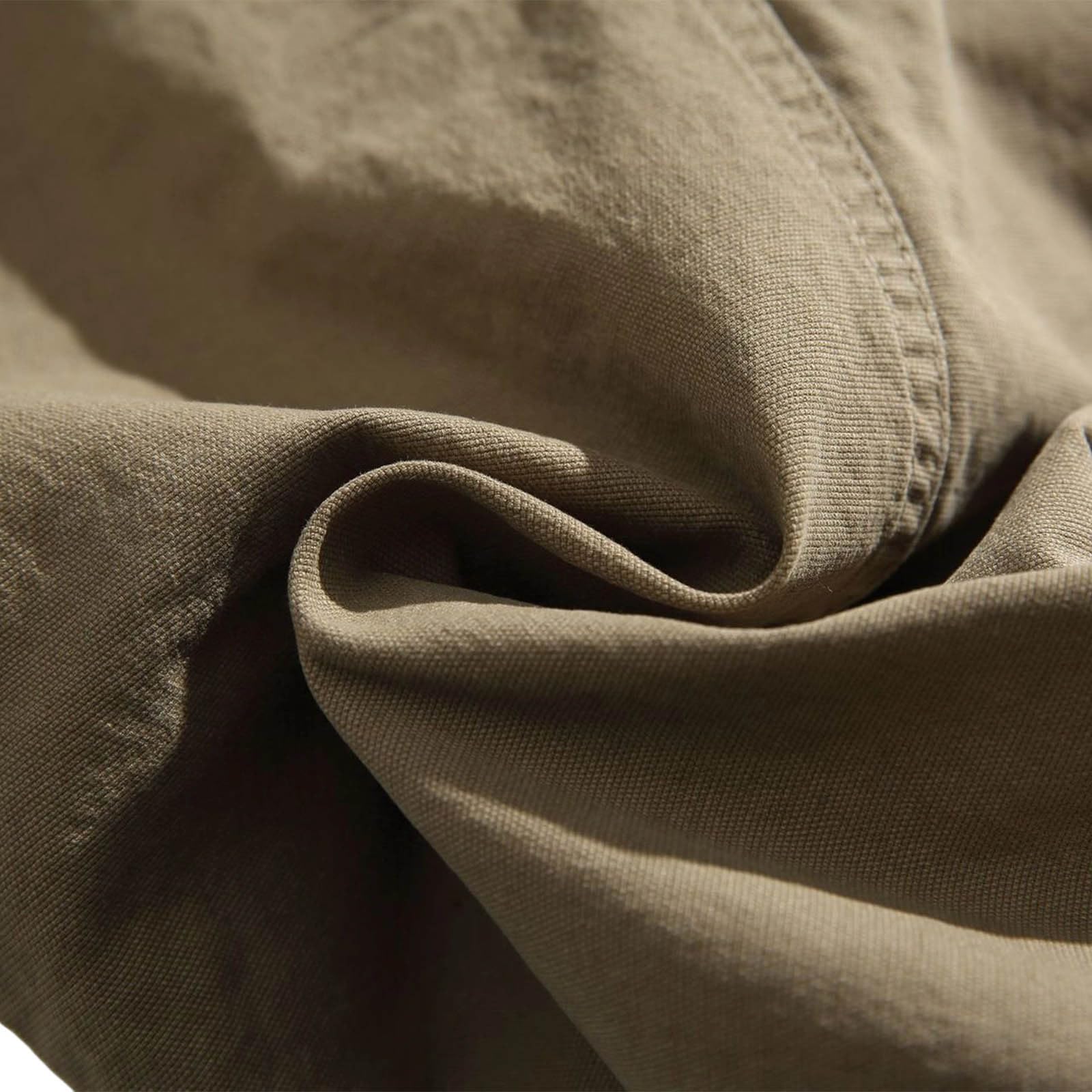 Pantalon Cargo Homme Coupe Ample Poches Cargo Mélange Coton Usage Quotidien