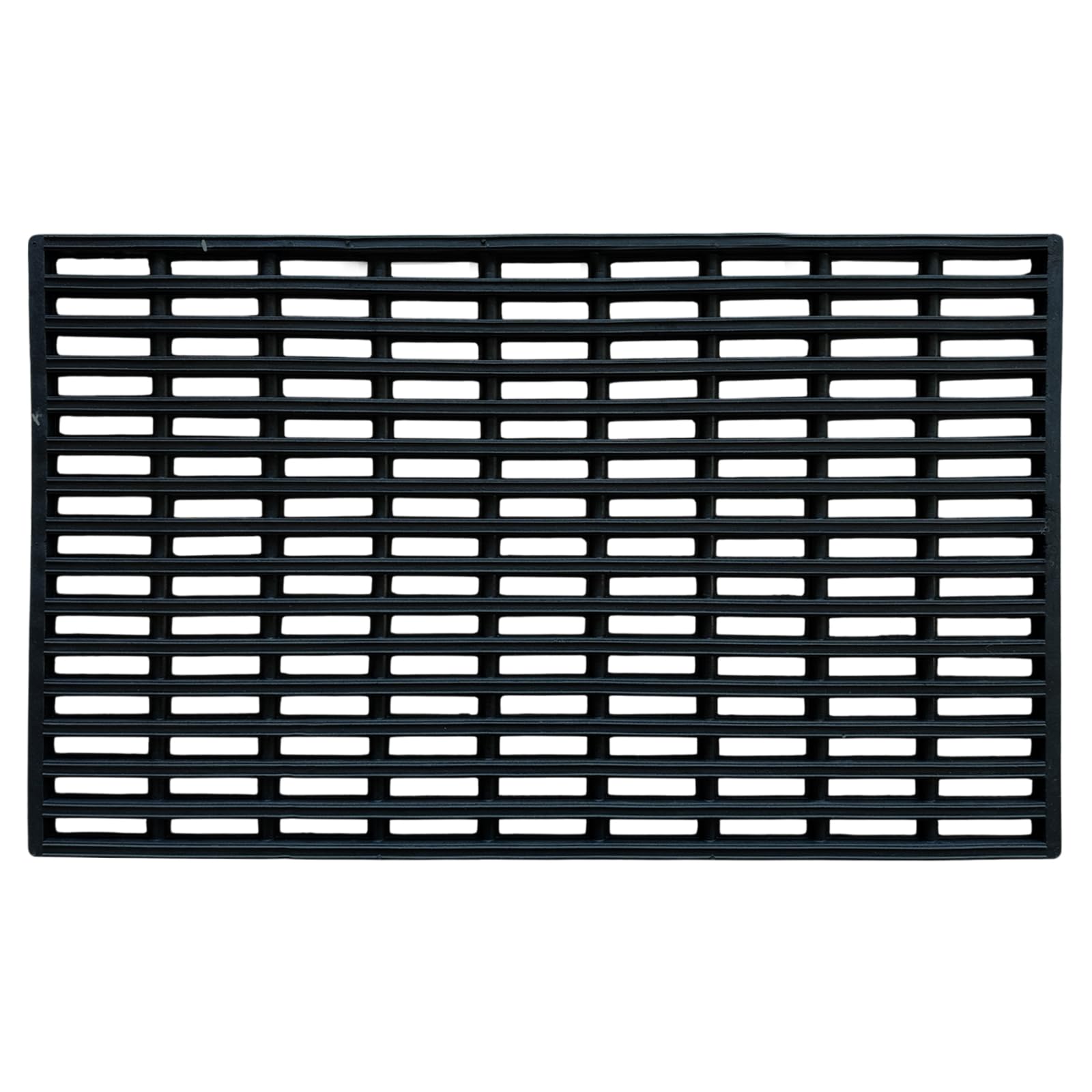 LSC Rubber Outdoor Heavy Duty Outside STRIPE Door Mats 100% Natural Rubber Scrapper Door Mats For Entrance, Backdoor, Patio And Lawn (Pack of 1, 45 x 75 cm)
