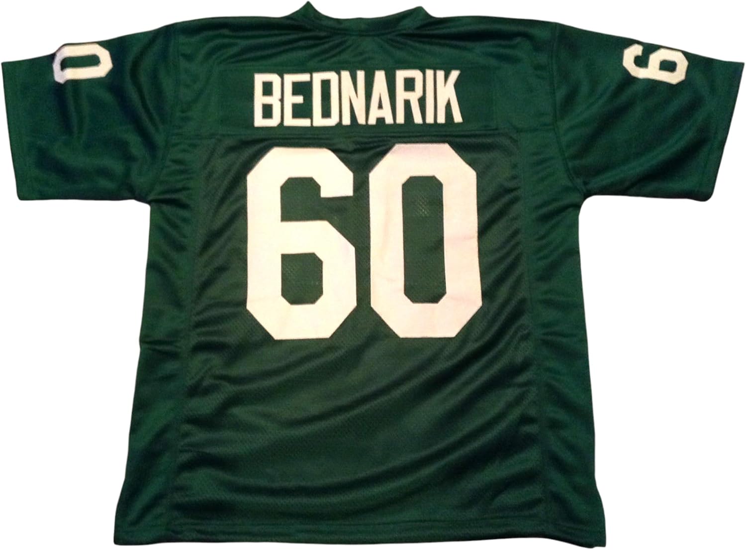 Chuck Bednarik Green Jersey Stitched Custom Football New No Brand/Logos