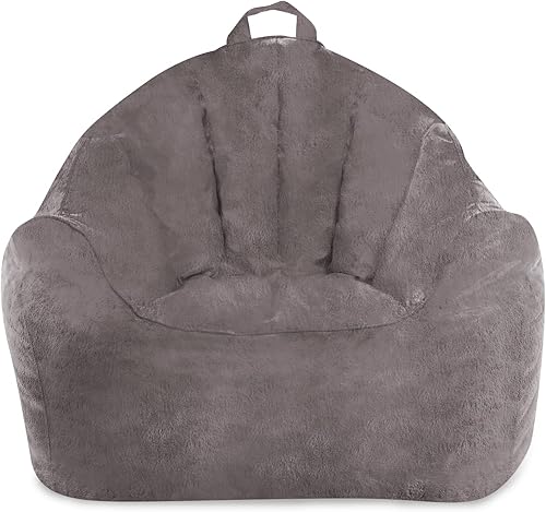 Miniatura 1000 de Posh Creations Puf estructurado cómodo para jugar, leer y ver la televisión, Malibu Lounge, tela de lona para colorear, criaturas Criaturas de tela