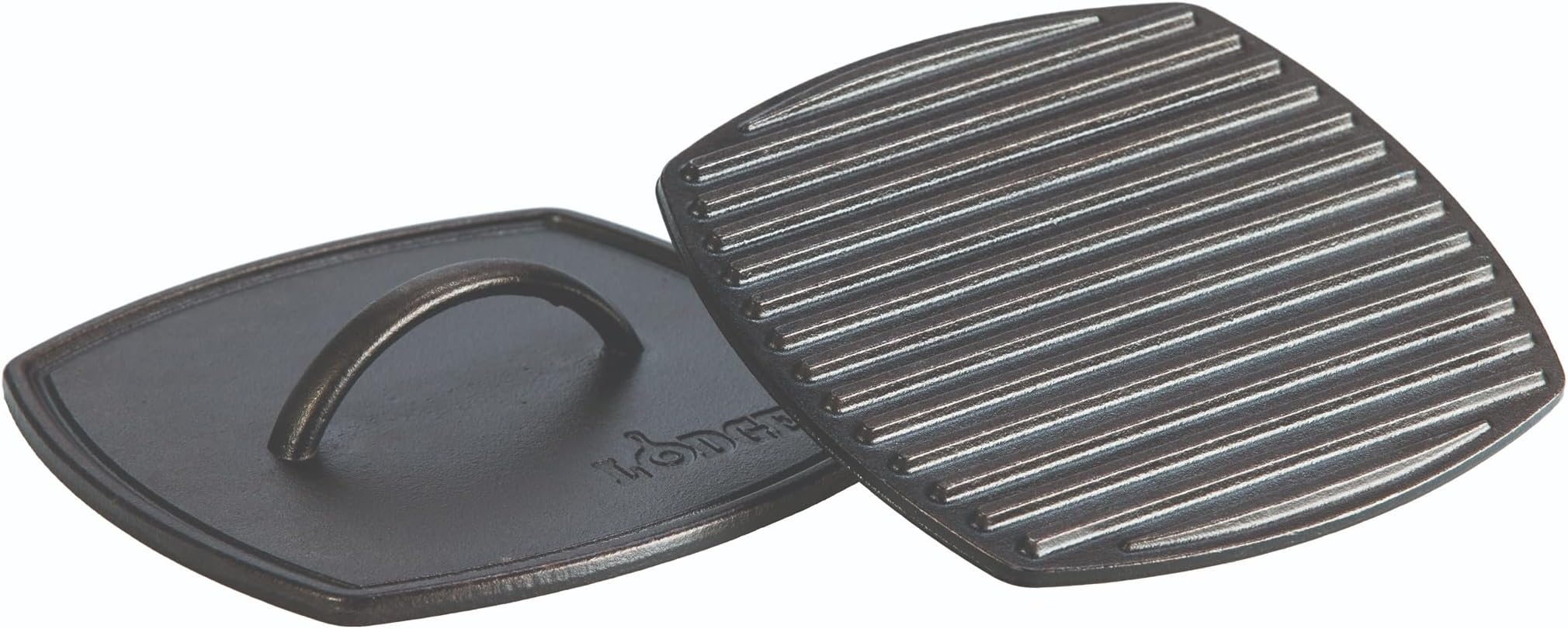 Lodge 20.96 cm / 8.25 inch Pre-Seasoned Cast Iron Panini Press