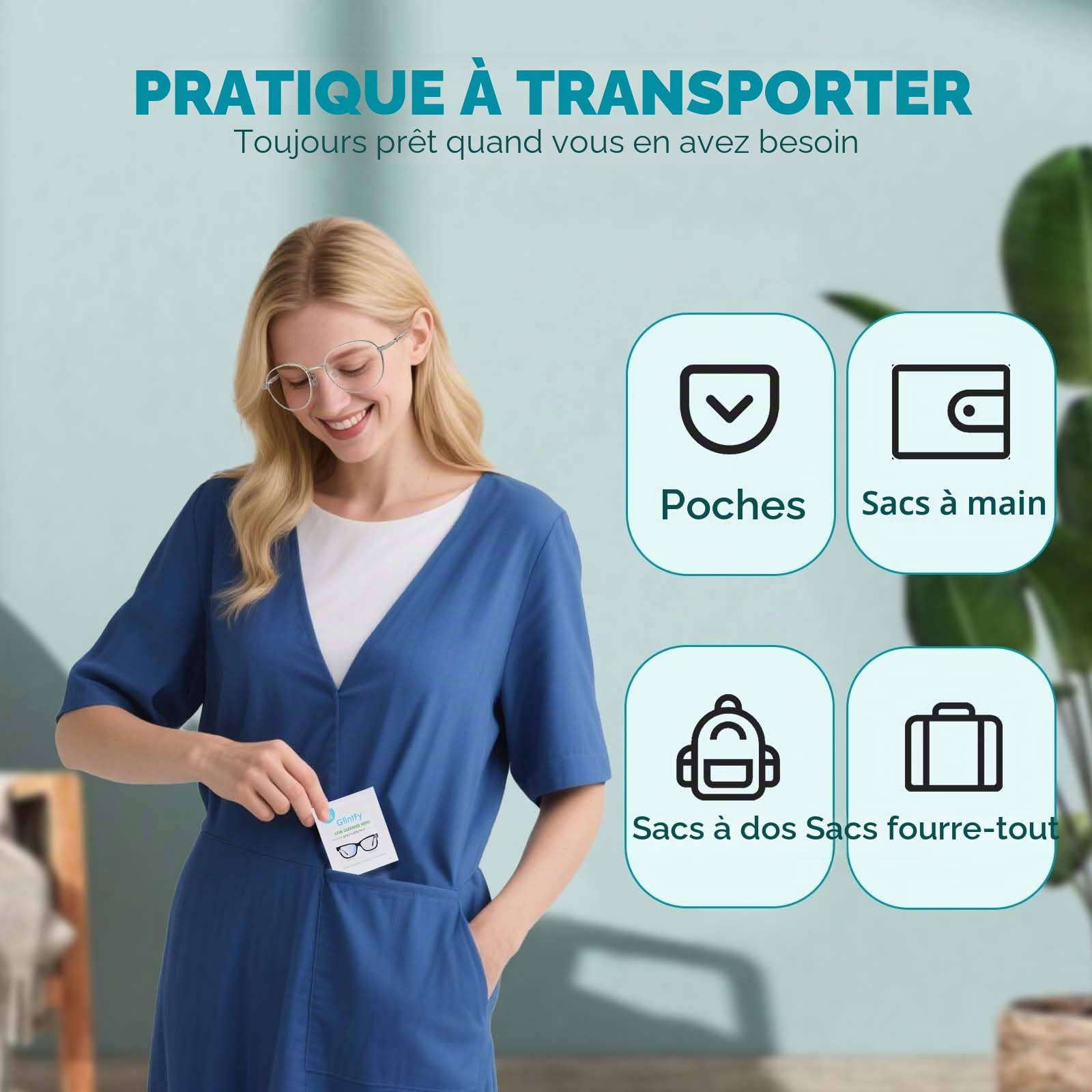 Lot de 400 lingettes nettoyantes pour lunettes, emballées indépendamment, sûres, sans rayures, adaptées pour lunettes, lunettes de soleil, objectifs d'appareil photo, lunettes, téléphones
