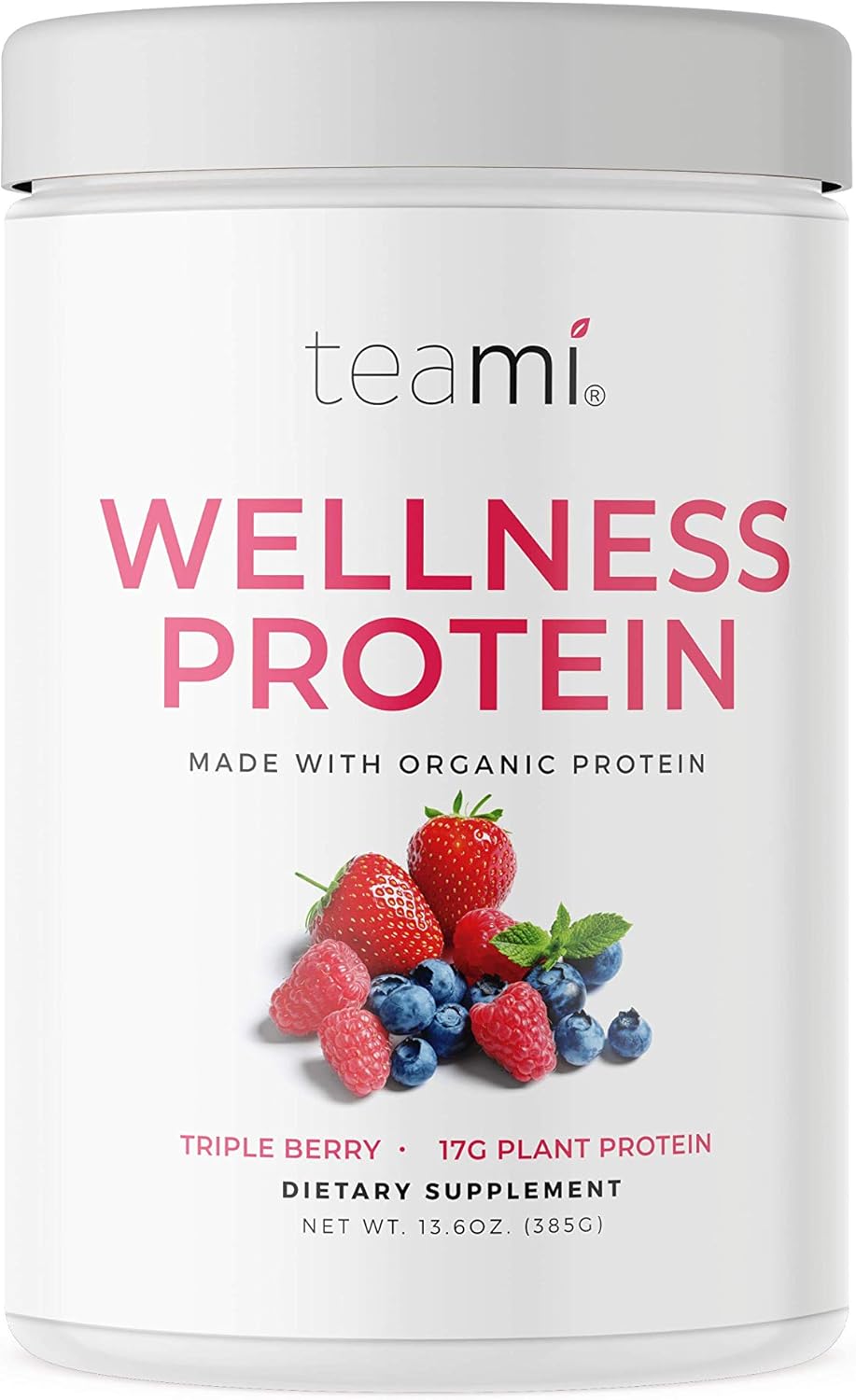 Teami Vegan Protein Powder with Organic Ingredients