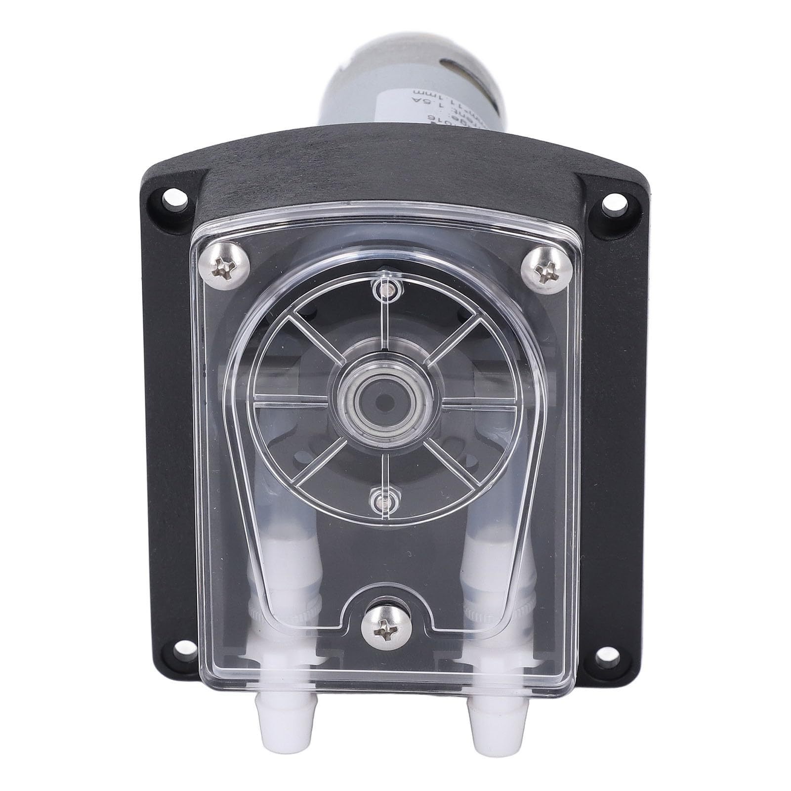 Zerodis Peristaltische Pumpe, Flüssigkeitsdosierung mit Durchfluss, Doppelkopfdesign, 1500 Ml Durchflussrate, Ideal für Industrielle Anwendungen und Lebensmittelmaschinen