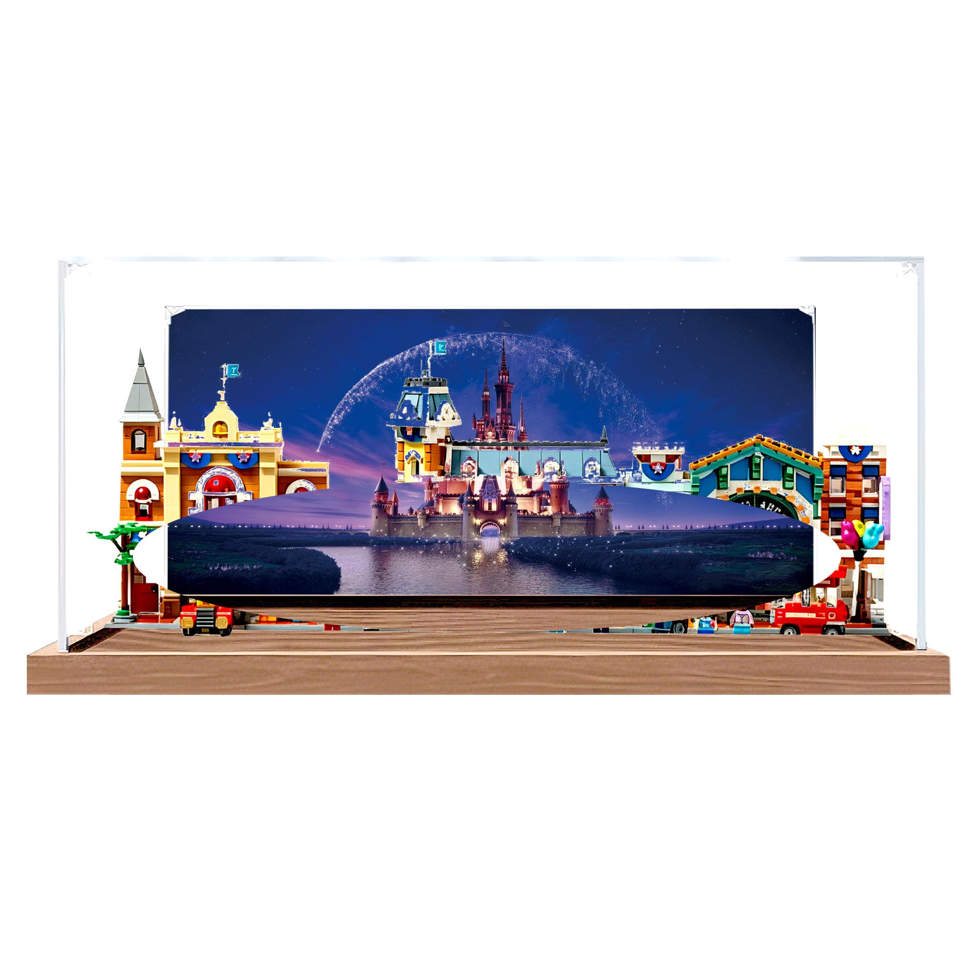 Clear Acrylic Showcase Box for Le-go 43302 Sets (Background 4)