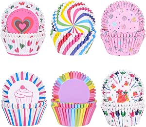 200 Weihnachts-Muffinförmchen Aus Papier – Hitzebeständig Für Cupcakes & Backen
