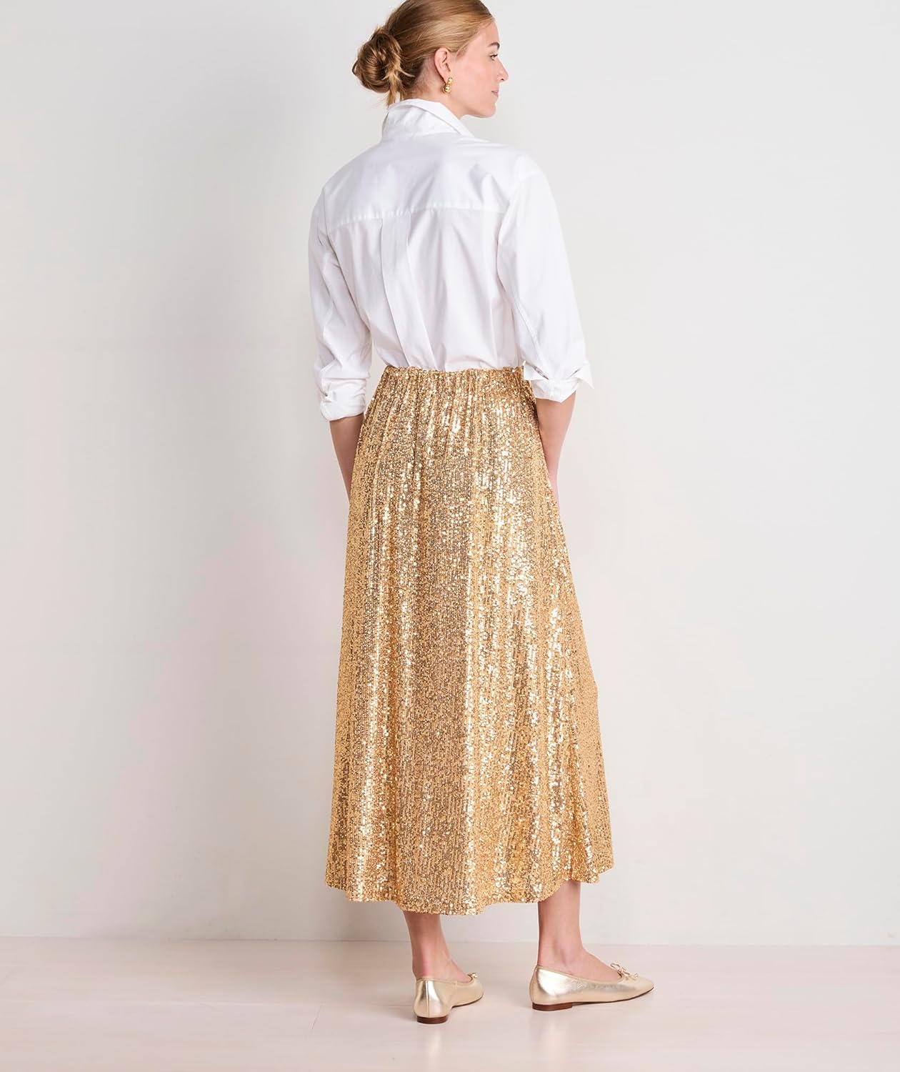 Vineyard Vines Womens Kaia Sequin Skirt - Image 3