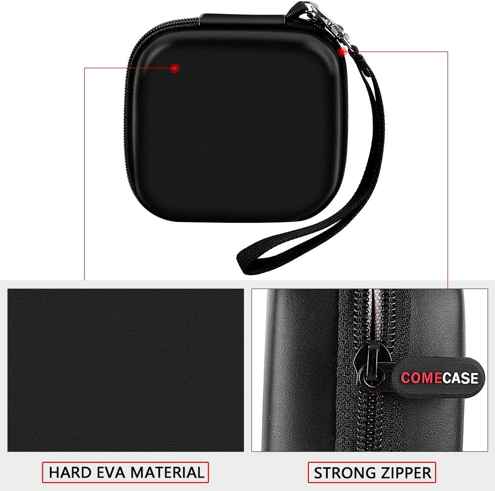 Hard Case Compatible with NETGEAR Nighthawk M1 4G LTE WiFi Mobile Hotspot, Travel Router Storage Bag for Charger, USB Cable and Other Accessories(Box Only)-Black