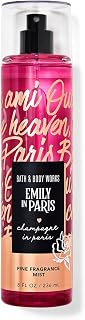 Bath and Body Fine Fragrance Mist CHAMPAGNE IN PARIS 8oz Body Spray Perfume Mist Bottle