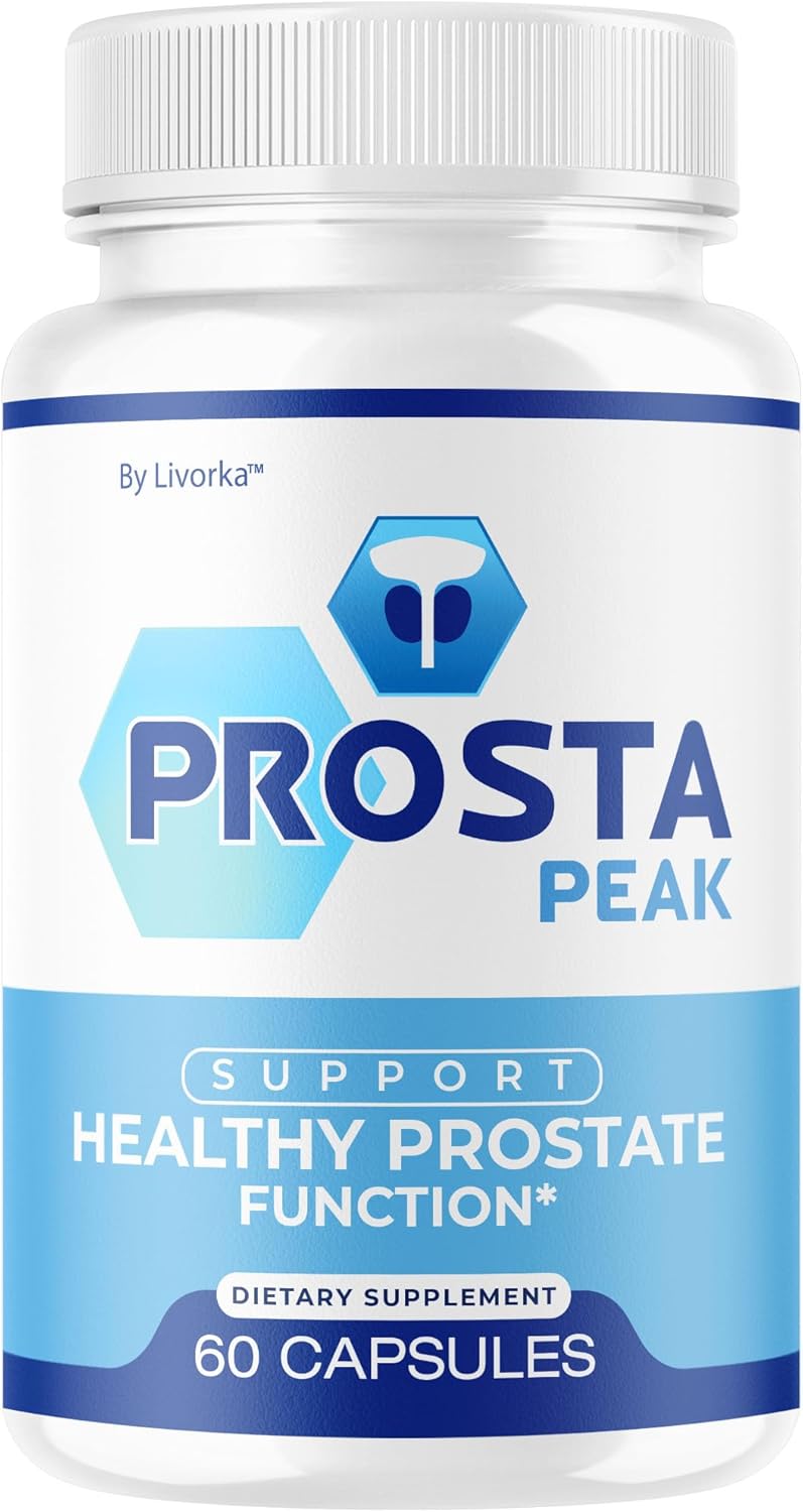 LIVORKA Prosta Peak Capsules - Official ProstaPeak Support Supplement Pills for Men - Maximum Strenght, Natural Prosta Peak Support for Overall Health & Wellness Reviews, 60 Capsules for 1 Month