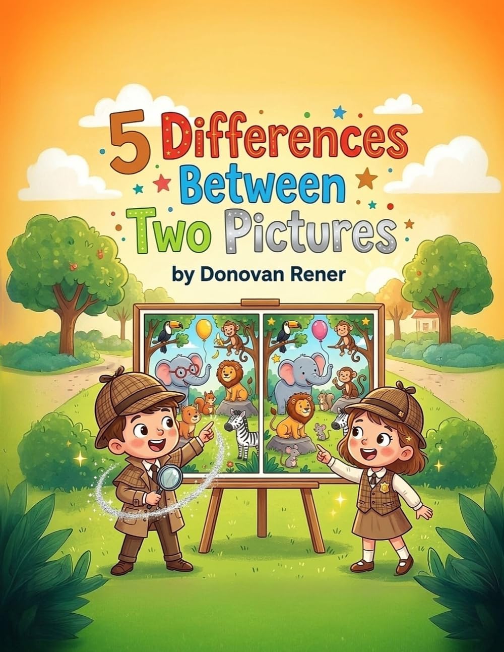 5 DIFFERENCES BETWEEN TWO PICTURES