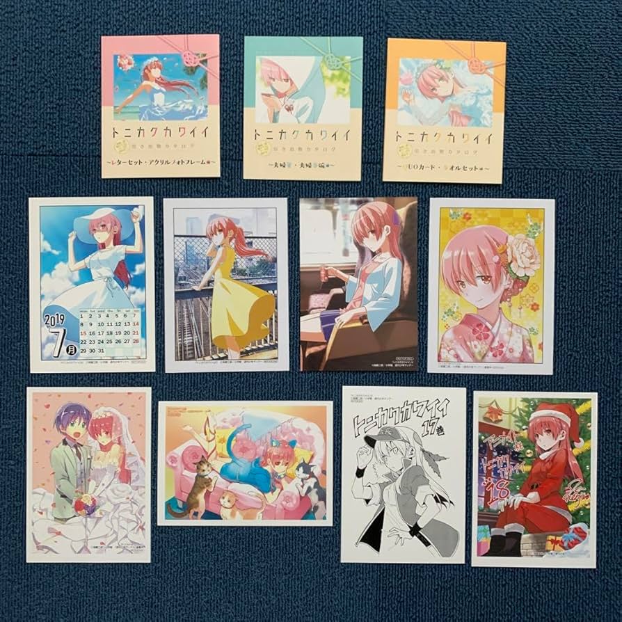 トニカクカワイイ 購入特典 イラストカード