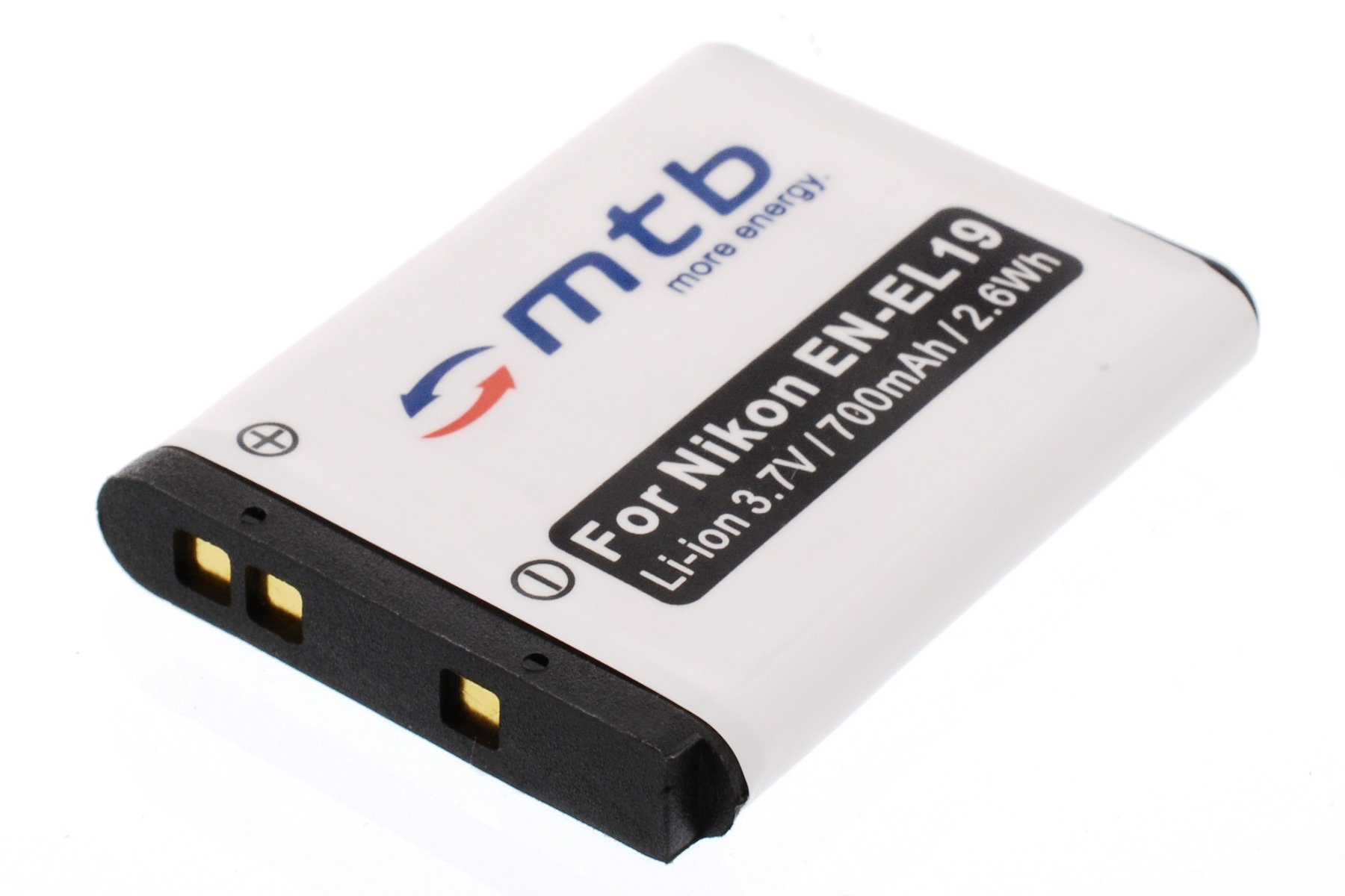 Batteria EN-EL19 Per Nikon - Compatibile Con Coolpix S100, S2500, S2600 E Altri Modelli - Foto 5