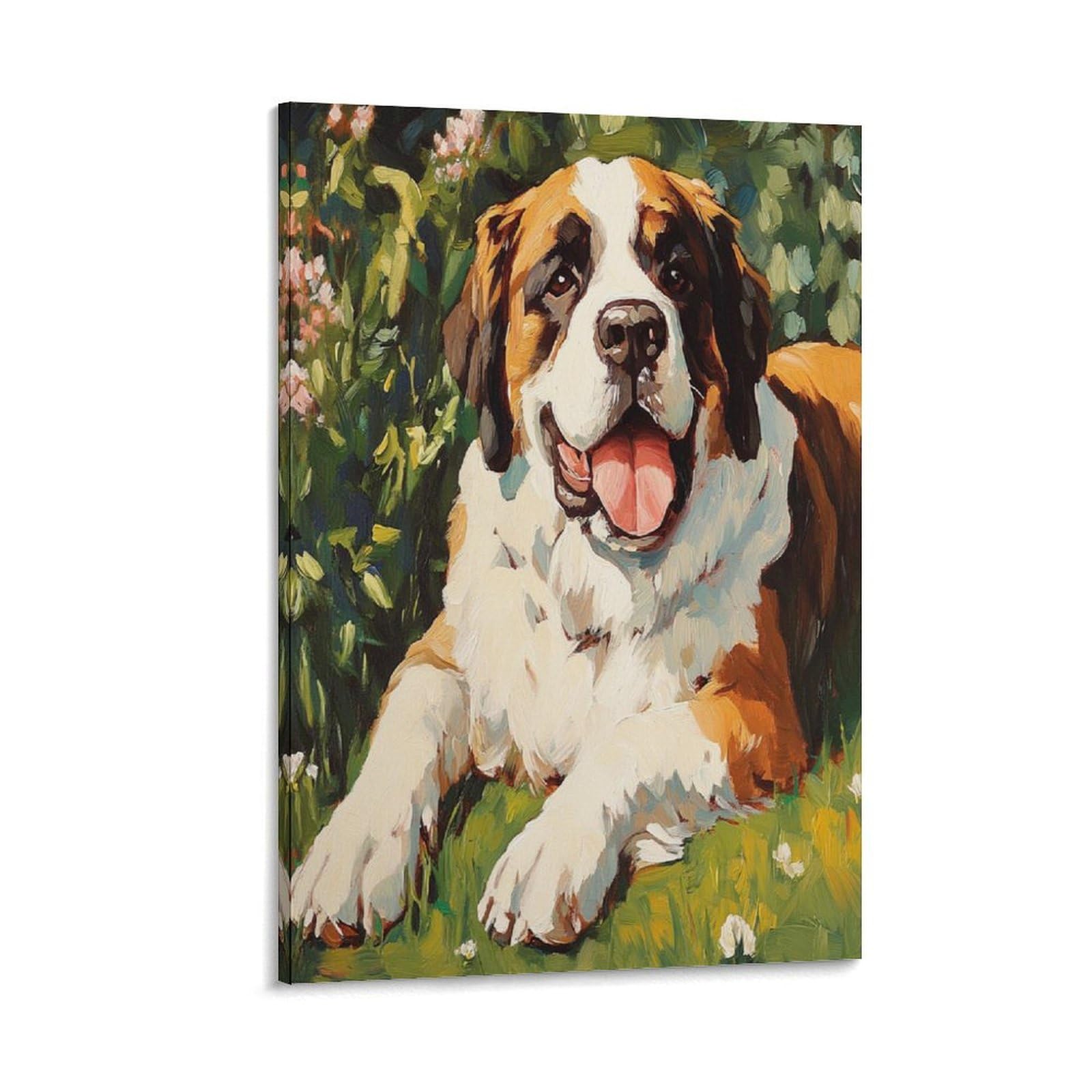 Impression sur toile beagle de qualite superieure decoration 30x45cm - 6