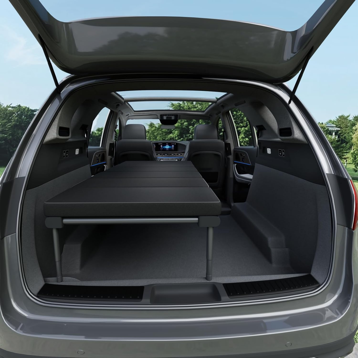 Folding Car Bed with Adjustable Height and... Folding Car Bed with Adjustable Height and...