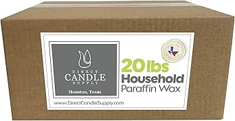 20lb Fully Refined Household Paraffin Candle Wax for Candle Making
