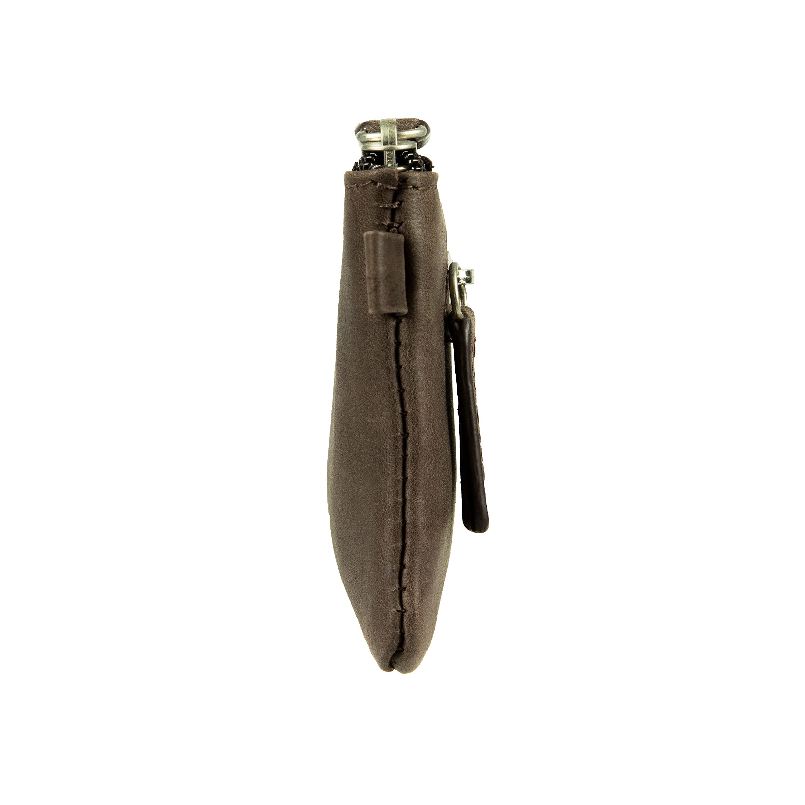 bugatti Volo portachiavi in pelle con scomparto monete e anelli – confezione regalo elegante