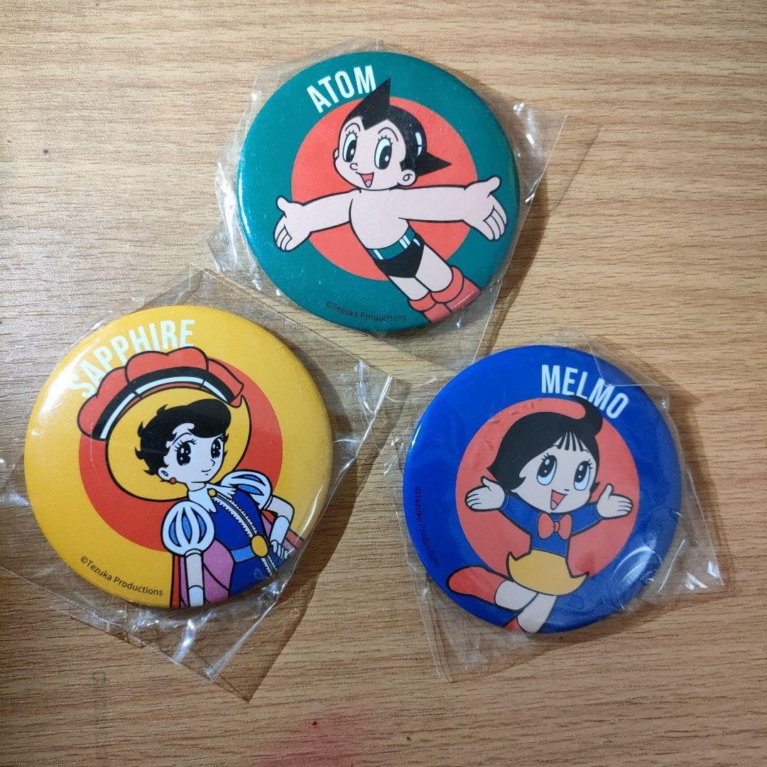 アニメガ マット缶 手塚 Amazon.co.jp: 手塚治虫ワールド 缶バッジ 鉄腕アトム リボンの