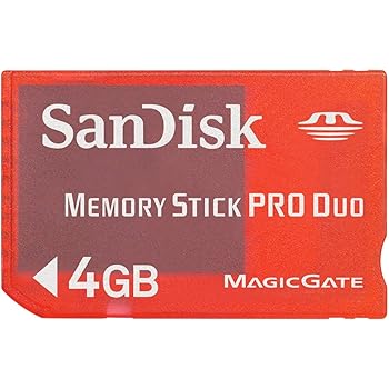 SanDisk SDMSG-4096-A11 4GB Memory Stick PRO Duo for PSP Gaming