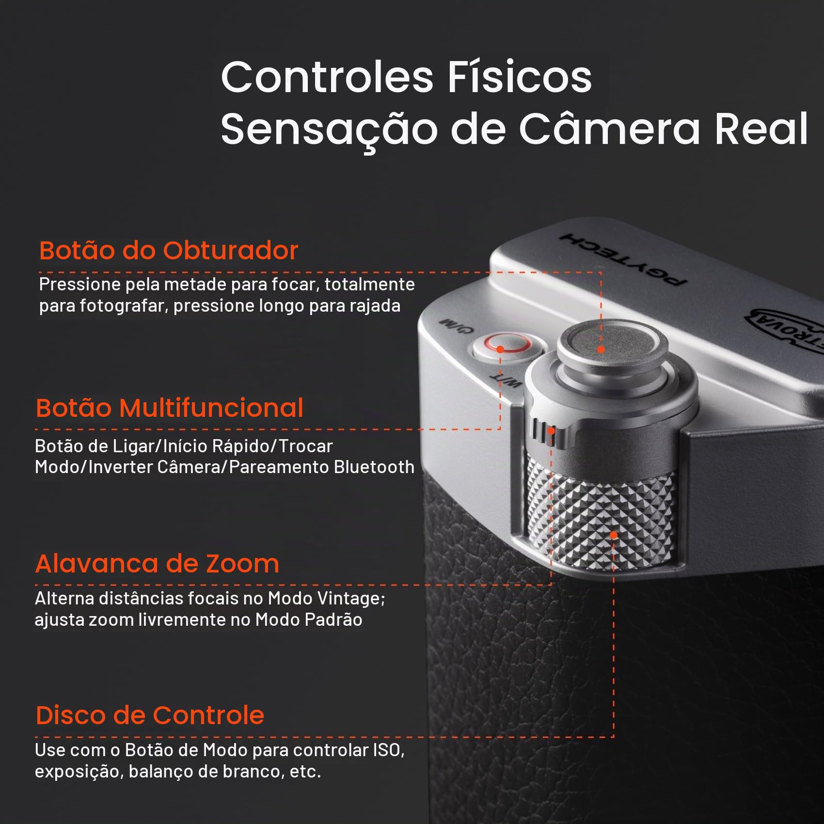 PGYTECH RetroVa All-in-one Conjunto de presente definitivo para