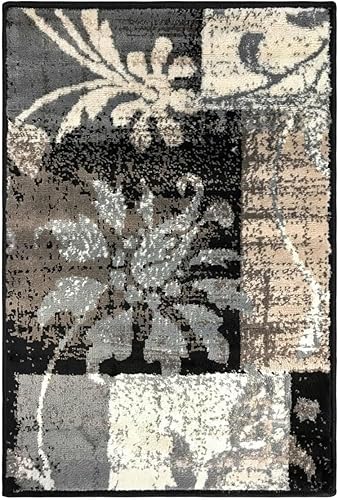 Miniatura 178 de Superior Alfombra interior con respaldo de yute, perfecta para entrada, oficina, sala de estar/comedor, dormitorio, cocina, piso, decoración moderna