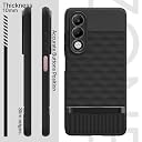 Pikkme Back Cover for Oppo K13x 5G Camera Protection 3D Hexa Cube Design Silicone Protective Bumper Case (Black) gallery image