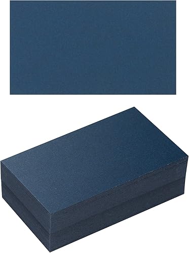 Miniatura 15 de Paquete de 100 tarjetas de papel grueso en blanco para invitaciones, tarjetas de felicitación, postales, fotos, papel grueso de 250 GSM