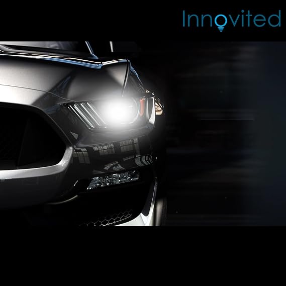 Innovited 9004 9007 6000K Hi/Lo Bi xenon HID Xenon Bulb Bundle With 55W INOAC Slim Ballast (Cool White)
