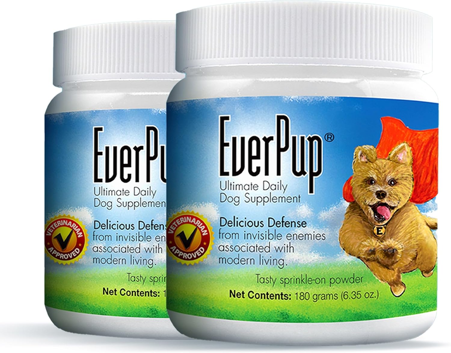 EverPup Multivitamin Dog Supplement - Glucosomine & Apoptogens for Hip & Joint Health + Probiotics & Prebiotics with Enzymes for Digestion