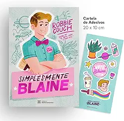 Simplesmente Blaine + Cartela de Adesivos