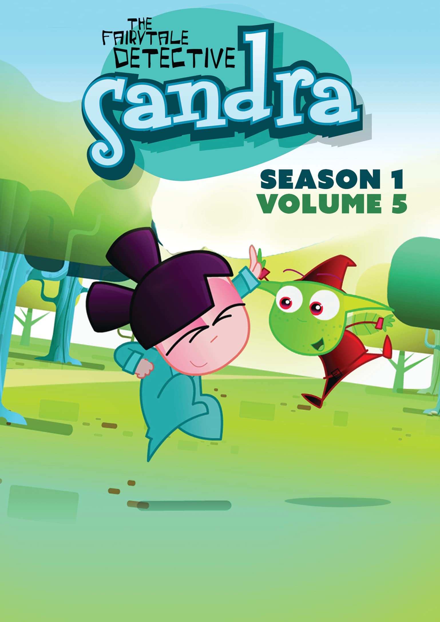 DVD Sandra, la Detective de Cuentos Vol 5 de la serie animada infantil en formato USA