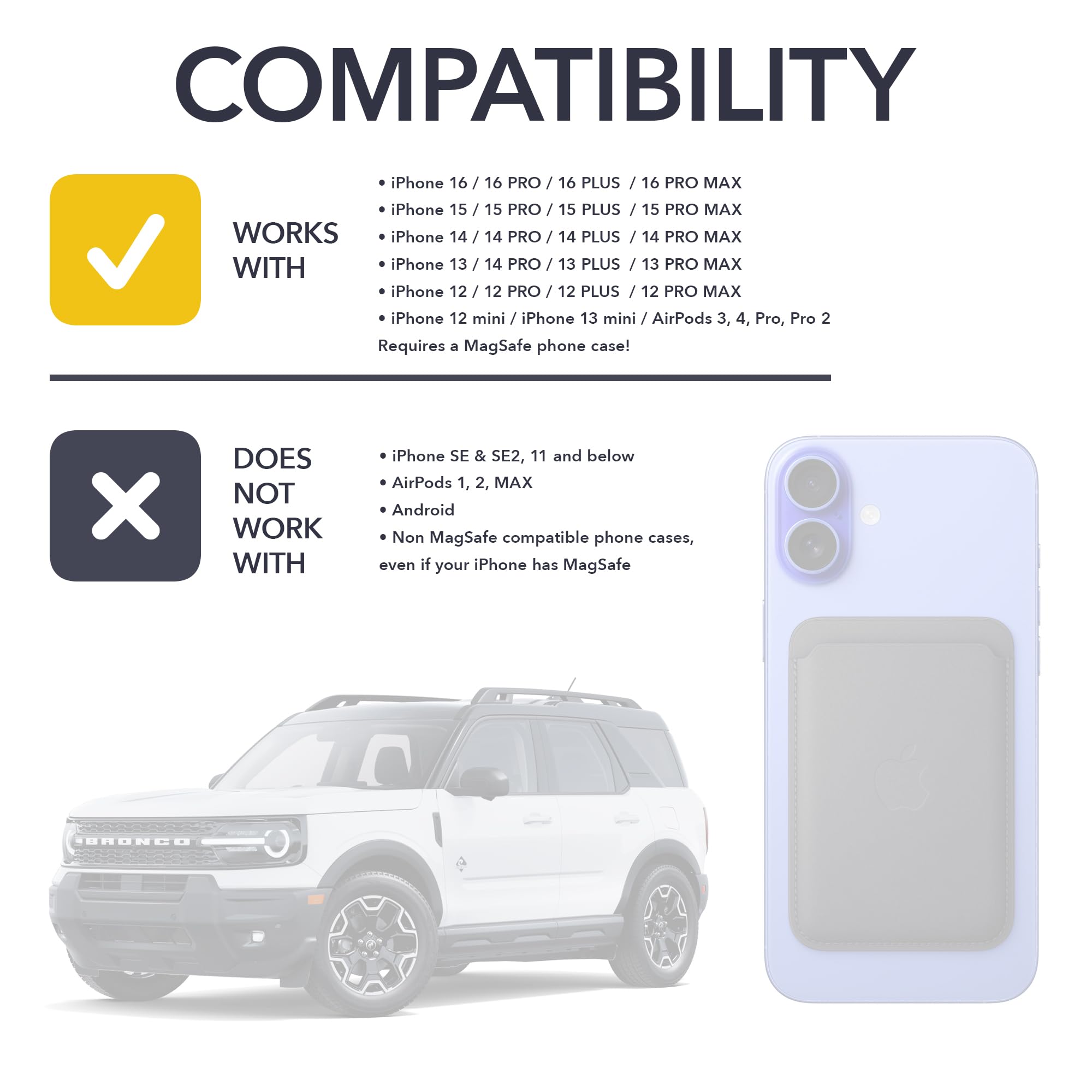 TWRAPS Magnetic Wireless Charging Pad For Ford