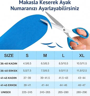 Hafızalı Visko Ortopedik Tabanlık, Memory Foam Teknoloji, İç Ayakkabı tabanı, Topuk dikeni, Rahat, Koşu tabanlığı, Konfor, Darbe emici (Siyah, 41-45)