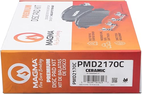 Miniatura 5 de MAGMA Premium PMD2170C Pastillas de freno de cerámica, delanteras
