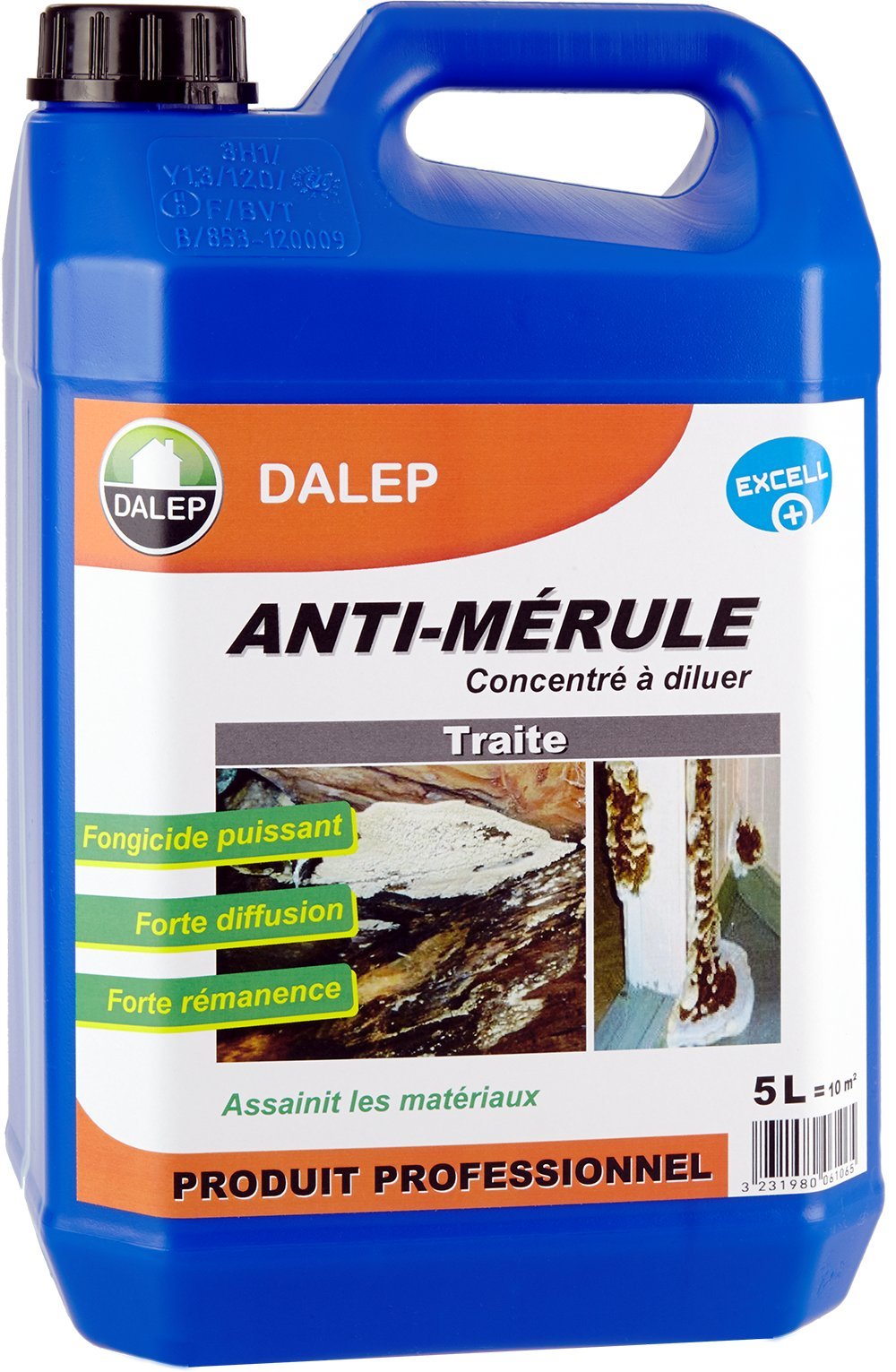 Anti-mérule - traitement fongicide DALEP - 5 Litres