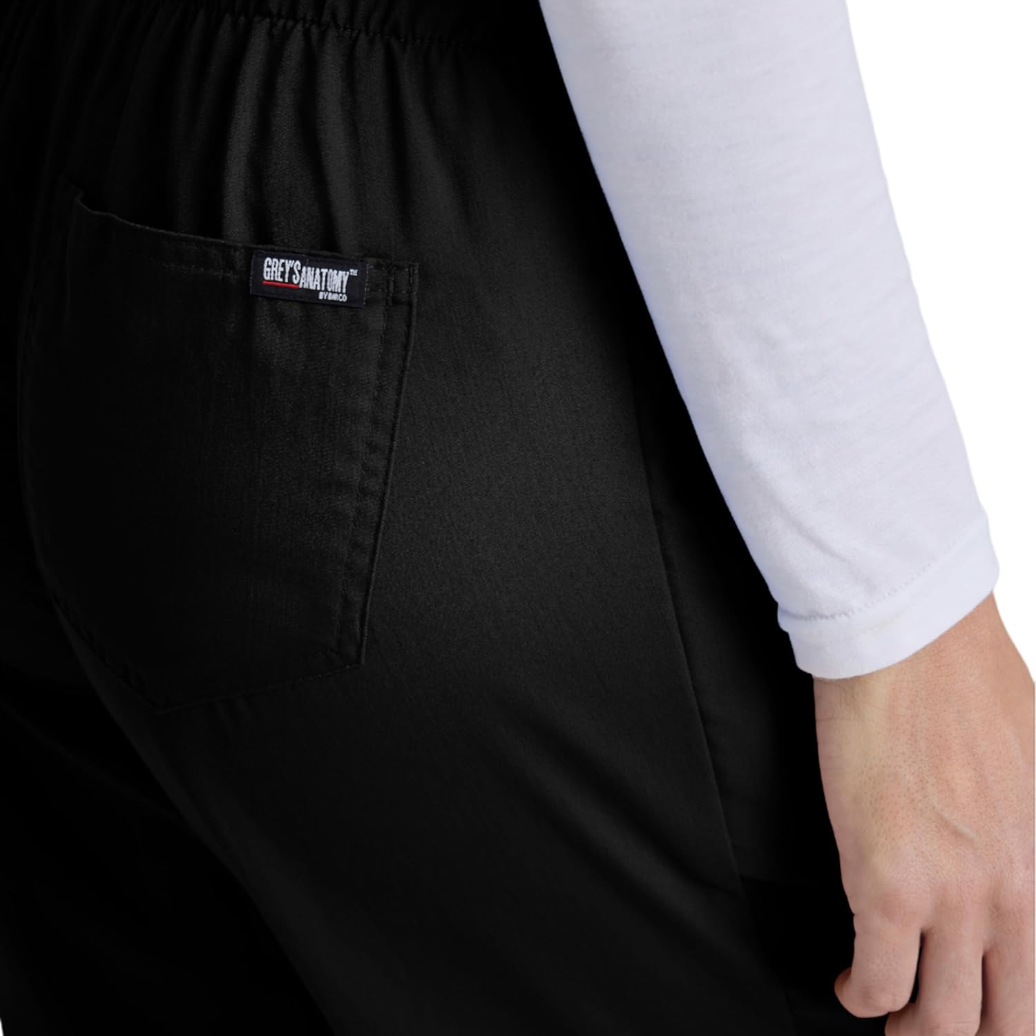 BARCO Grey's Anatomy Women's Riley Pant, Easy Care Medical Scrub Pant w/ 5 Pockets & Flared Leg - Image 2