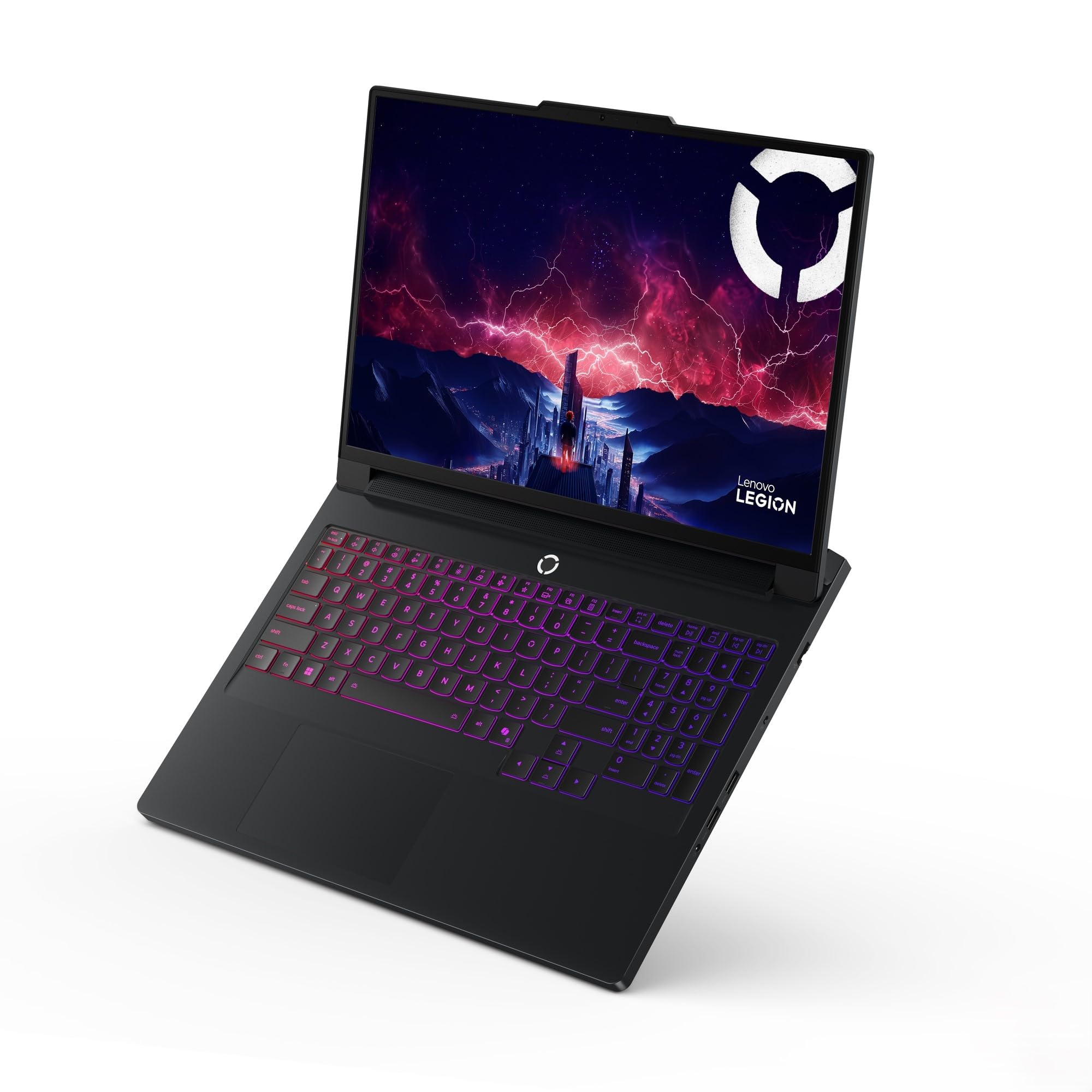 Lenovo Legion Pro 7 Gaming AI Laptop | 16" WQXGA OLED 240Hz Display | AMD Ryzen 9 9955HX3D | 32GB RAM | 1TB SSD | NVIDIA GeForce RTX 5080 | Windows 11 | QWERTZ | Schwarz | 3 Monate GamePass