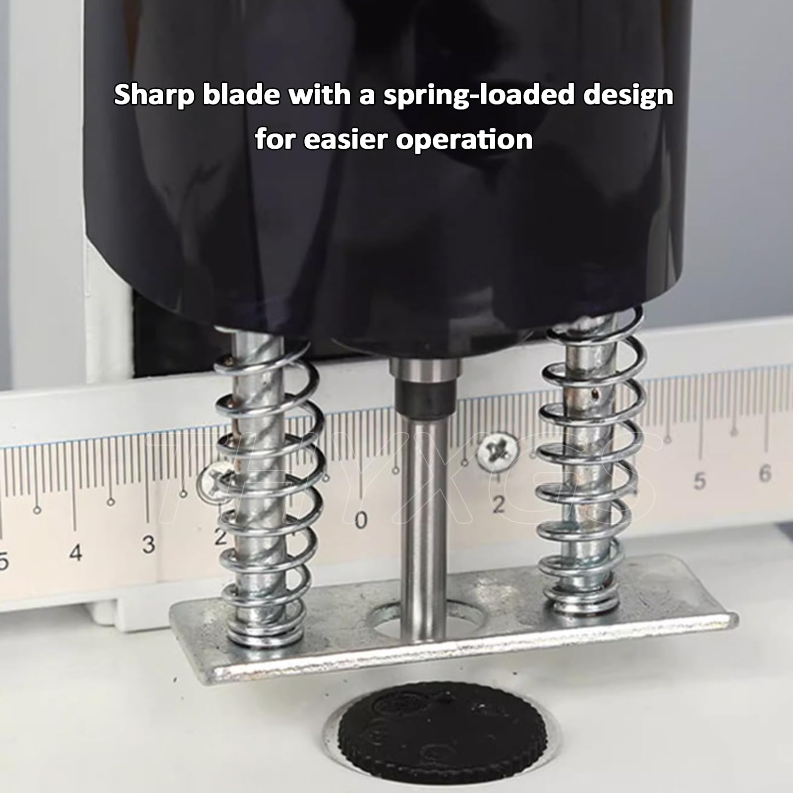 Perforatrice Manuale/elettrica a Foro Singolo, Perforatrice Ad Alta capacità da 30/45 Mm, con 6 Punte, Perfora Fino a 300 Fogli di Carta A4 da 80 G, per Casa, Scuola O Ufficio