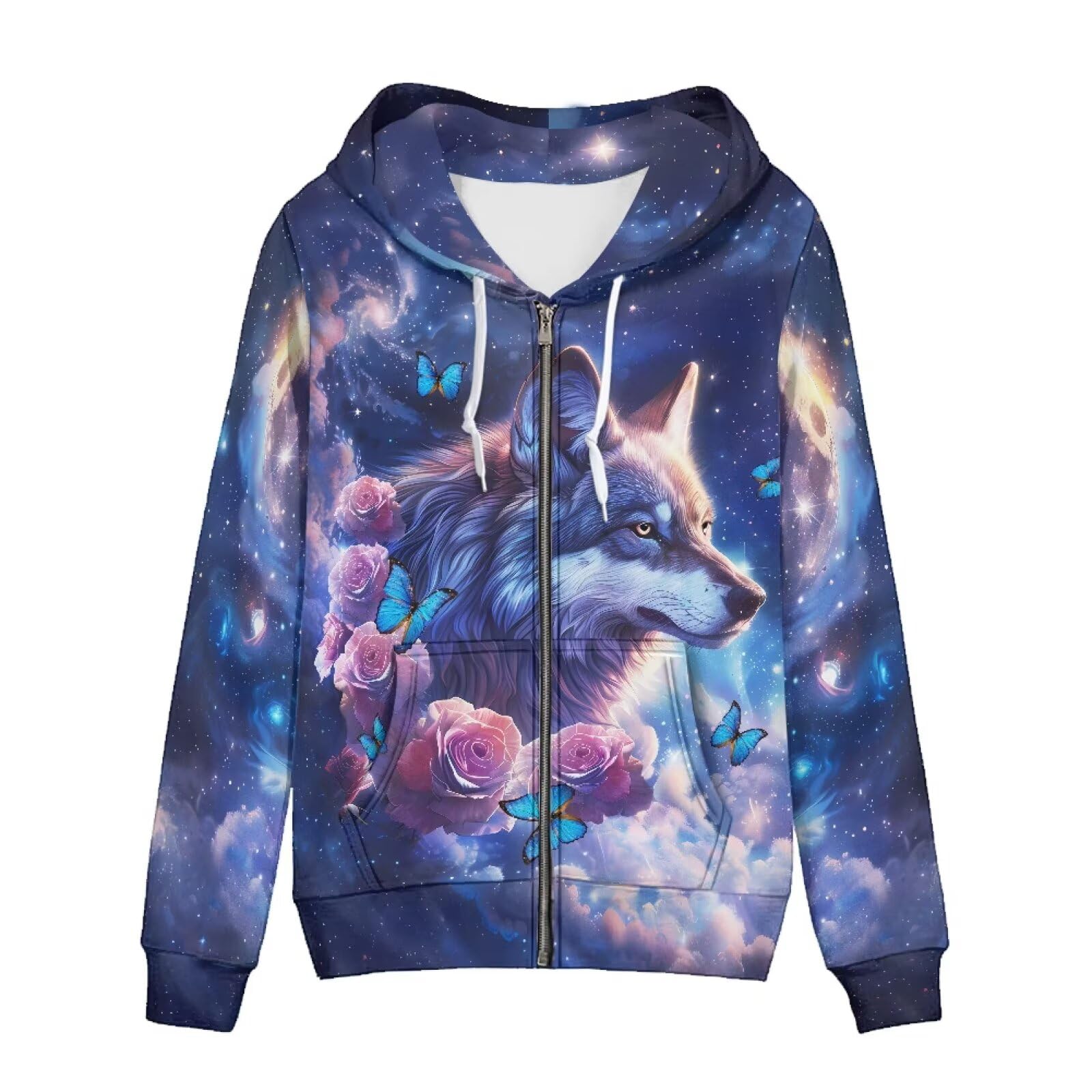 Tongluoye Womens Hoodies Zip Up Lightweight Long Sleeve Thin Hooded Sweathsirt Trendy Jacket