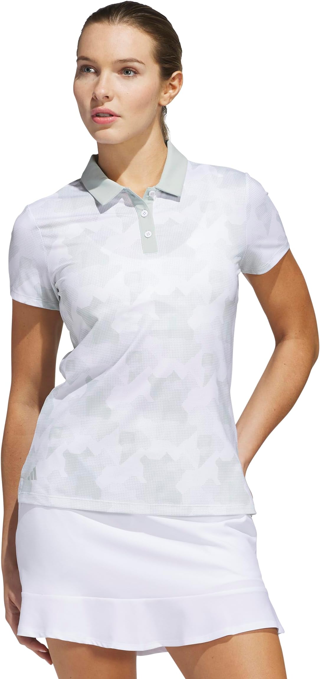 Womens Ultimate365 Printed Polo Shirt