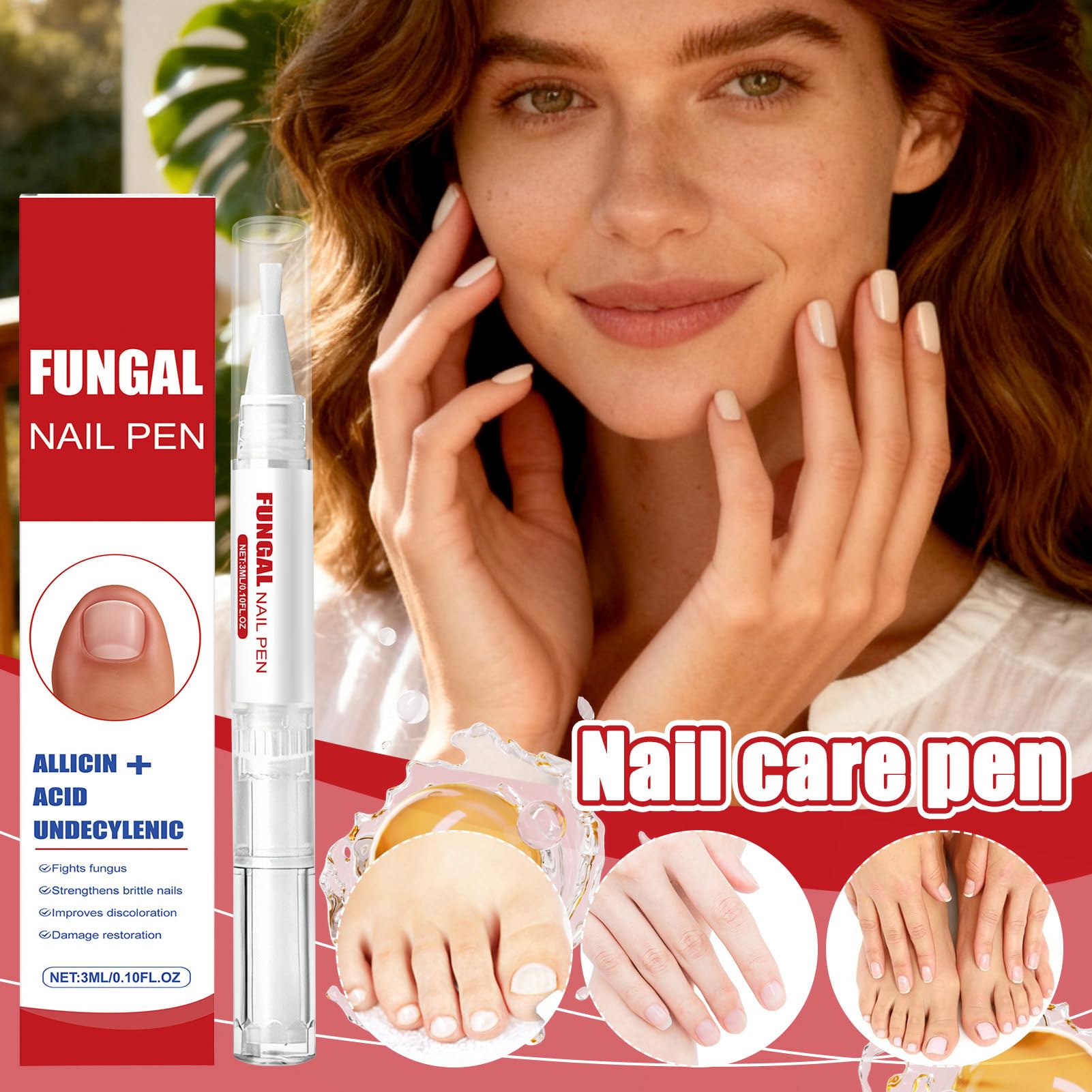 Penna Per Olio Per Le Cuticole,Prodotto Per Rinforzo E Riparazione,Penna Per Olio Per Le Unghie E Le Cuticole | Per La Cura Delle Unghie A Casa Per Donne E Uomini Adulti Per Manicure E Per Onicofagia