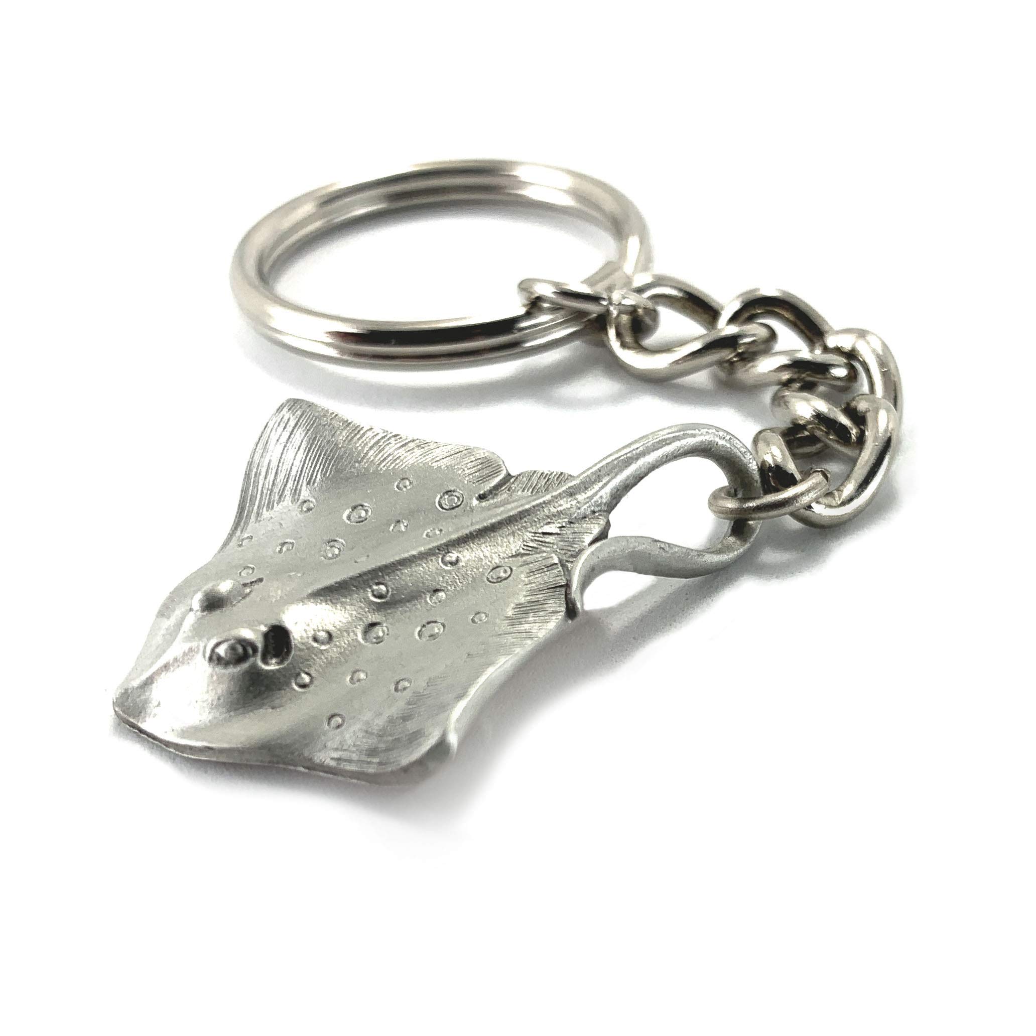 Ocean Themed Keychains | Whale Shark | Sea Turtle | Hammerhead | Dolphin | Reef Shark | Original Design By Roland St John