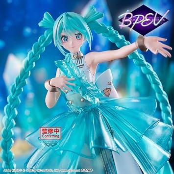 Banpresto - Vocaloid - Hatsune Miku - Clearluxe Emerald Gem Evolve Figure